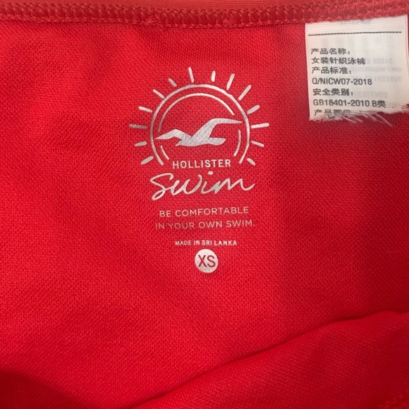 Hollister Red Bikini Size XS - Picture 4 of 4